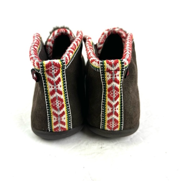 Woolrich Moccasin Slippers 8.5 Womens Cozy Fuzzy Warm Winter Slip On - Picture 6 of 9